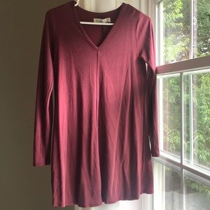 Maroon A&F dress